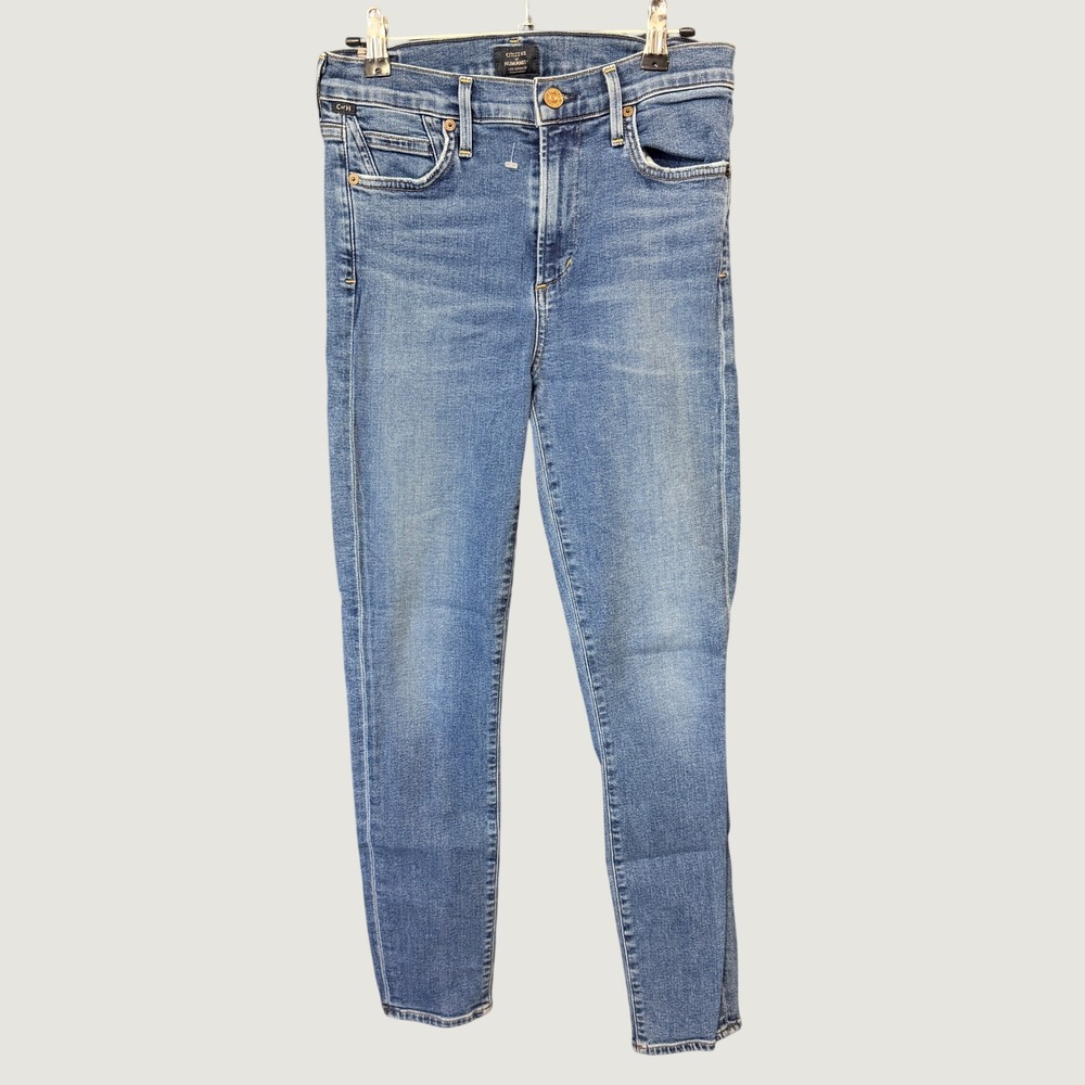 Citizens of Humanity Rocket Ankle Jeans Womens 27 Blue High Rise Skinny 1727C989